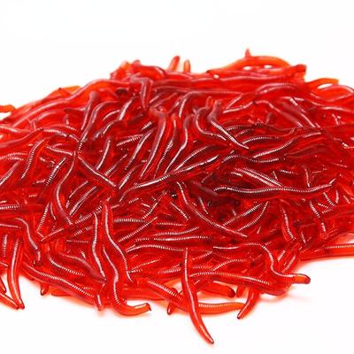 Isca Isca Realista Cheiro de Peixe Simulação de Minhoca Isca Artificial Macia Carpa Baixo Crucian Carpa Isca Silicone Equipamento de Pesca ao Ar Livre Suprimentos