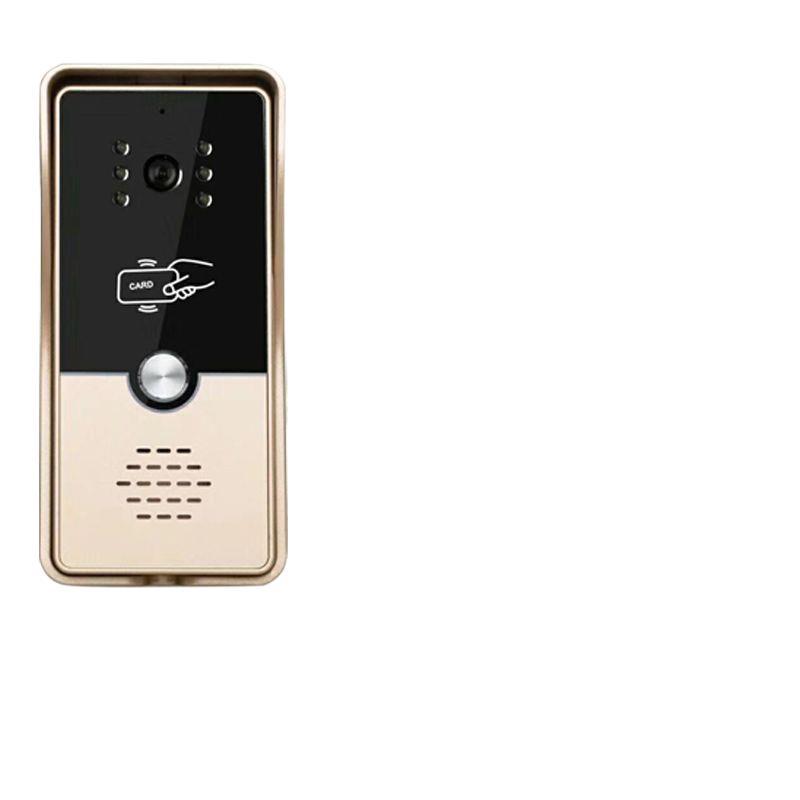 7-inch HD Wired Visual Intercom Doorbell for Home Monitoring and Smart Villa Access Control System