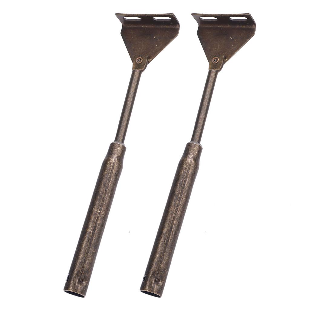 2PCS RV Cabinet Hardware Door Strut Spring Loaded Metal Cabinet Door Support Strut Set for Camping Vehicle