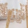 Luxury Tribute Silk Jacquard kulatý ubrus Krajkový ubrus Obývací pokoj Zkrášlující Dekorativní ubrus