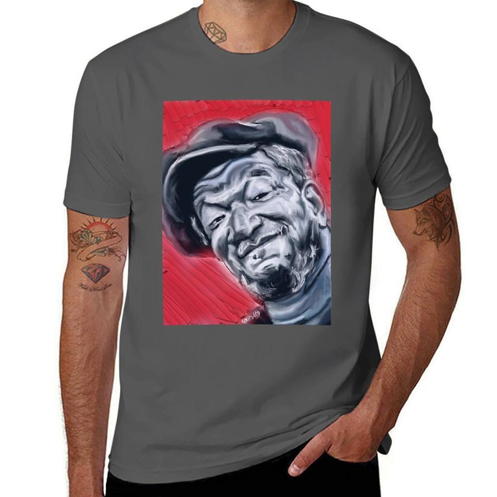Redd Foxx Classic T-Shirt Cotton T Shirt Man Cotton T Shirt Pack T Shirts for Man Cotton T-Shirt