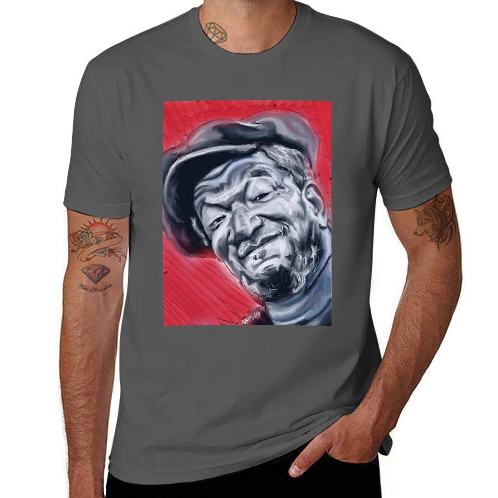 

Redd Foxx Classic T-Shirt cotton t shirt man cotton t shirt pack t shirts for man cotton T-Shirt 4XL