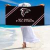 Atlanta Falcons Print Beach Towel, Large Soft Quick Dry Towel for Beach Camping Swimming