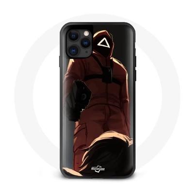 Coque - Squid Game - Iphone 11 Pro - Souple - Noir - Synthétique