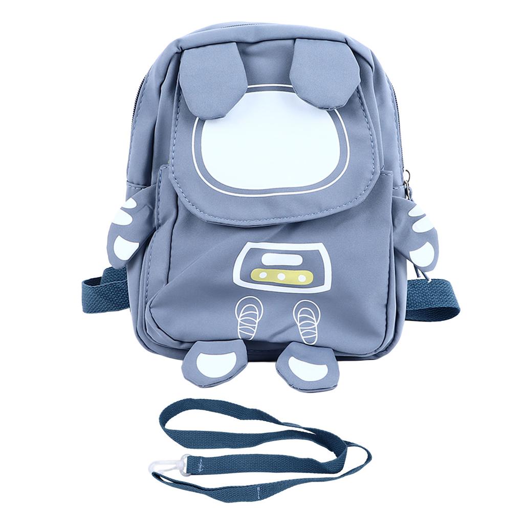 4 in 1 Toddler Backpack Leash Kid Harnesses Leashes Safety Lightweight Large Capacity Spaceman Shape Backpack for Boys
