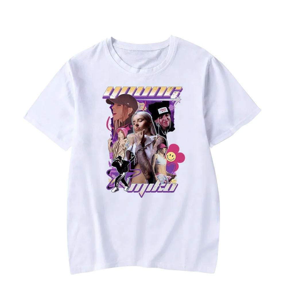 

Young Miko TShirt Merch Rapper Hiphop WomenUnisex Unisex Summer Oneck Short Sleeve Tshirt Streetwear S