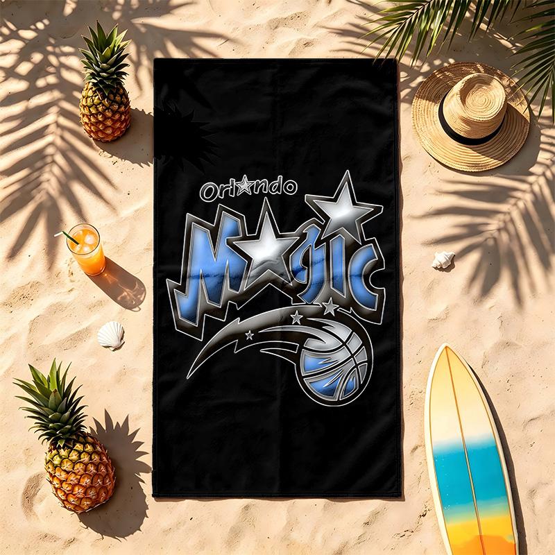 Orlando Magic (14) Asciugamano da Spiaggia Resistente alla Sabbia Morbido e Confortevole Adatto per Piscina Campeggio Yoga e Immersioni Un Viaggio