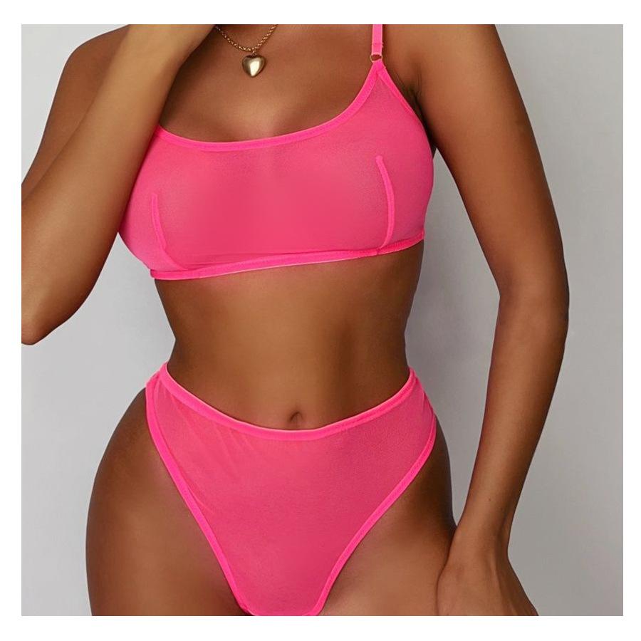 

Сетчатая модель перспектива сексуальное искушение бюстгальтер-труба топ французский комплект нижнего белья нижнее белье эротическое нижнее белье XL