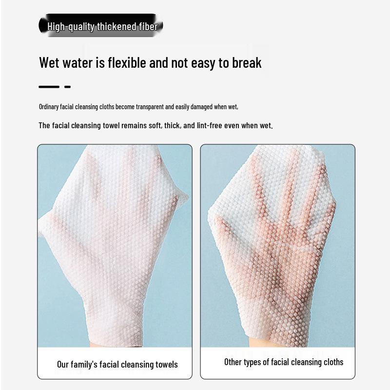 Super Soft 600g Pearl Cotton Towels for Beauty Salons - Thick, Pure Cotton Cleansing Towels in a Large Roll