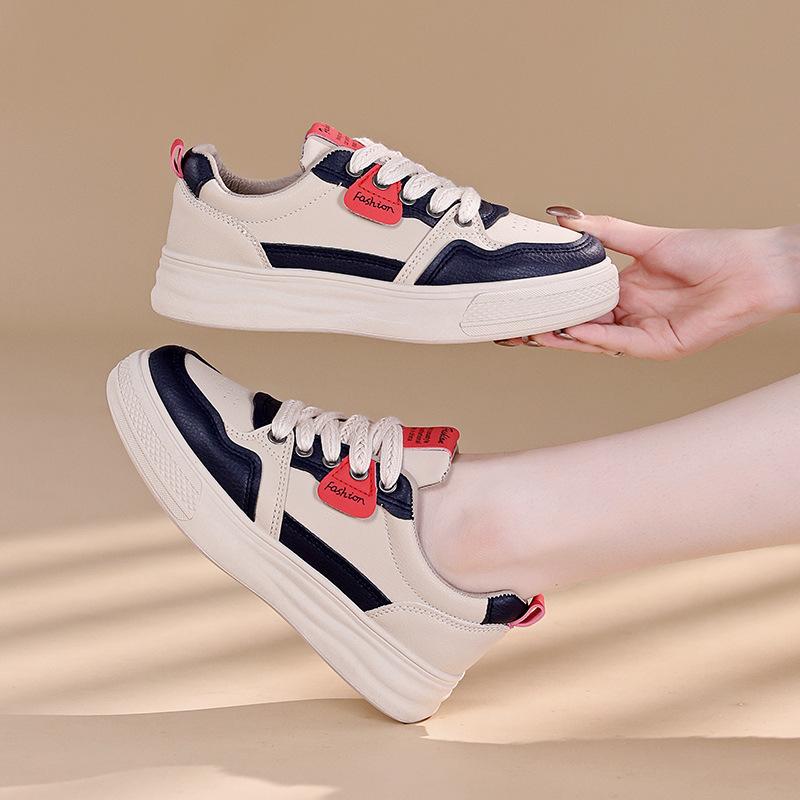 Spring student lightweight board shoes women's Harajuku color matching casual shoes versatile fashion sports shoes Harajuku style