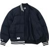 New Era FW24 MLB Los Angeles Dodgers Fitted Zip Simple Versatile Baseball Collar High-Value Loose Down Jacket Unisex outerwear Navy-Blue 14397960
