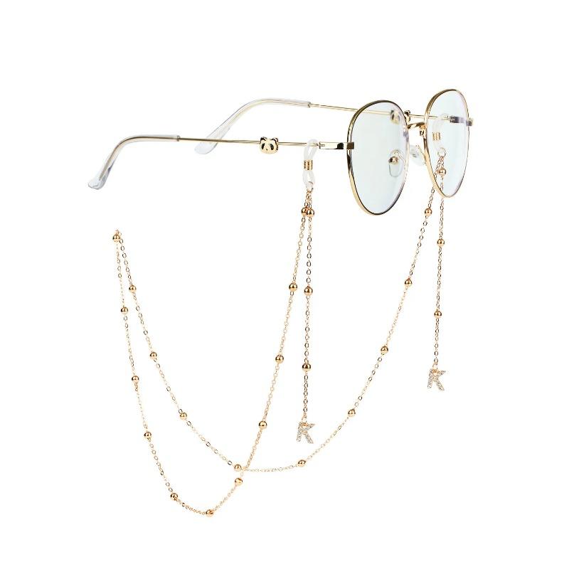 Mode Schleife Sonnenbrille Maske Hängekette Böhmische Buchstaben Schmetterling Muschel Sterne Mond Brillenkette Lanyard Schmuck für Frauen