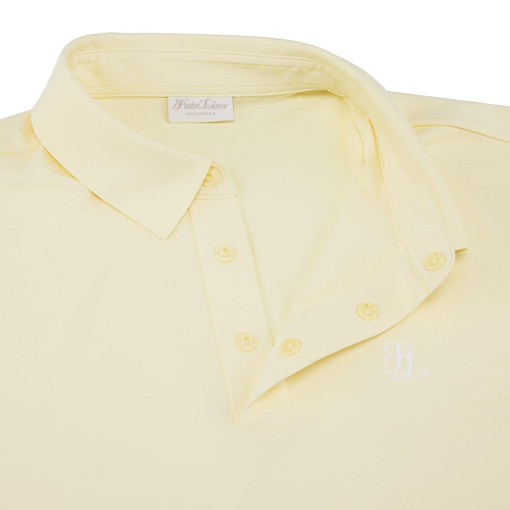 FAIRLIAR GOLF Men'S Performance Color T-Shirt (Yellow)
