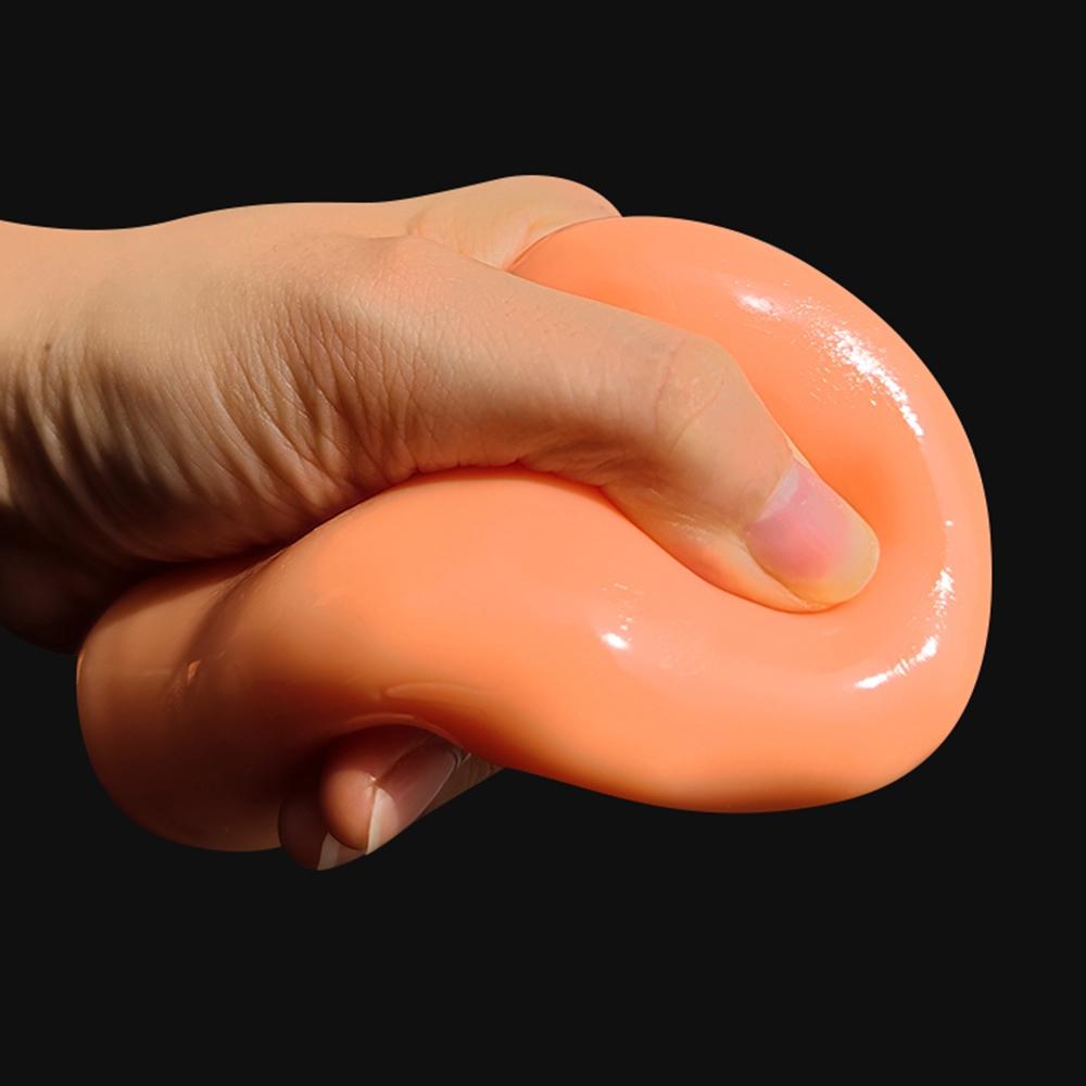 MELEON Sexuální hračka pro muže s kelímkem na masturbaci pro muže Měkký TPE penisový návlek na odložení cvičení na penis Produkty pro dospělé