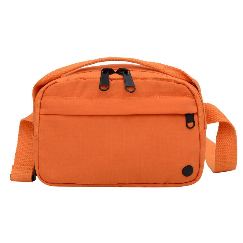 

Поясные сумки Нейлоновая квадратная сумка Большая вместимость Универсальная поясная сумка Слинг Сумка через плечо Спортивная сумка