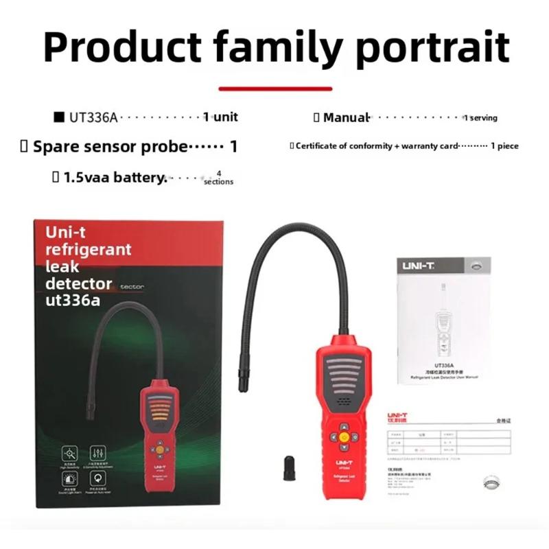 New Professional Refrigerant Leak Detector Cfcs Hcfcs Hfcs Leakage Tester for Air Conditioning Automobile Refrigerator Maintenance Freon Leak Detector