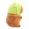 22cm Cute Frog style Capybara Plush Toy Movie Stuffed Animals Adorable Stuffed Capibara Dolls Birthday or Holiday Gifts for Kids