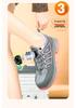 Women's Breathable Steel Toe Safety Shoes - Anti-Smash, Anti-Puncture, Anti-Odor with Rotating Button.