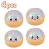 Simulated Colorful Dumpling Squishy Stress Relief Steamed Stuffed Bun Super Soft Slow Rising Decompression Toy for Birthday Gift