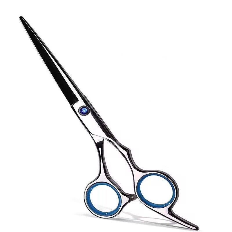 Gemstones, hair scissors, flat scissors, tooth scissors, rubies, sapphires Sapphire flat scissors