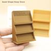1/12 Scale Mini Book Shelves Display Rack for Dollhouse Study Furniture Micro Scene Ornament Model Doll House Decoration
