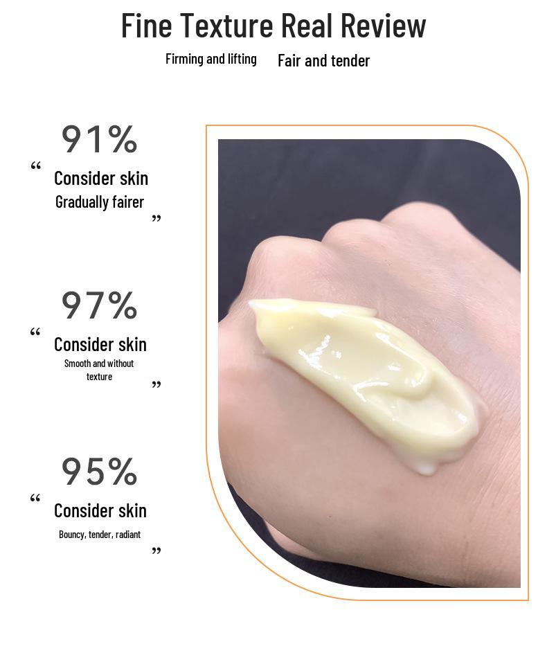 Idebenone Night Cream: Repair Barrier, Brighten Tone, Moisturize, Hydrate with Ergothioneine