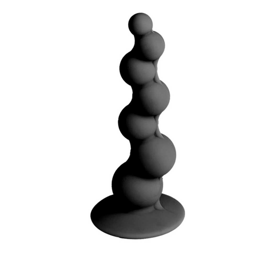 Soft Silicone Anal Plug Suction Cup Butt Plug Pulling Beads Adult Sex Games Tool G-Spot Stimulate Massage