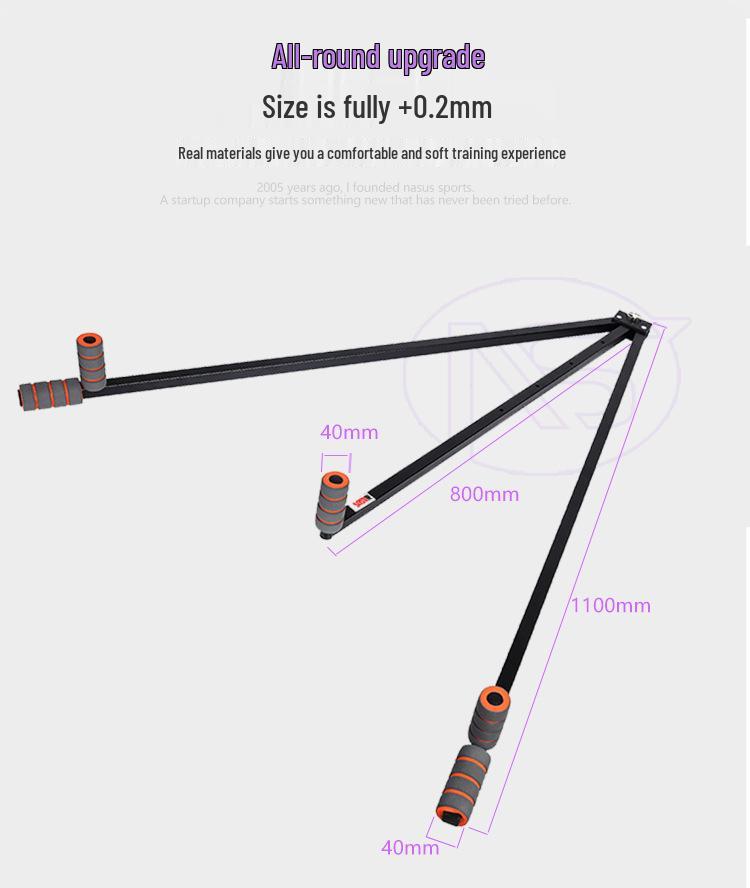 Adjustable Leg Stretcher: One-Leg Split Trainer & Hip Opener for All Ages - Perfect for Yoga, Dance, and Fitness Stretching.