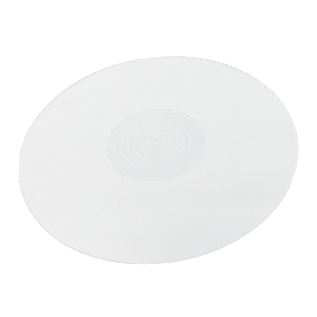 Record Turntable Pad Anti Static Acrylic Improve Sound Quality Professional Turntable Slipmat for 12 Inch Record