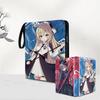 Custom Cover 500+ Capacity A4 Yu-Gi-Oh! Binder Premium PU Leather 9-Pocket Zippered Album TCG Organizer with Refillable Pages