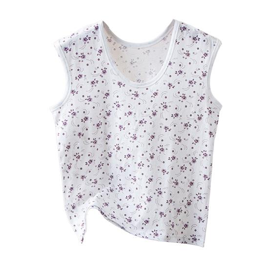 

Женская летняя майка-топ большого размера из хлопка, длинная, эластичная, без рукавов, многослойная майка-майка, свободные базовые футболки на бретелях L