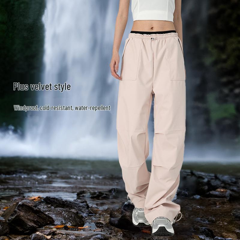 Women's Spring Waterproof Windproof Hiking Cargo Pants