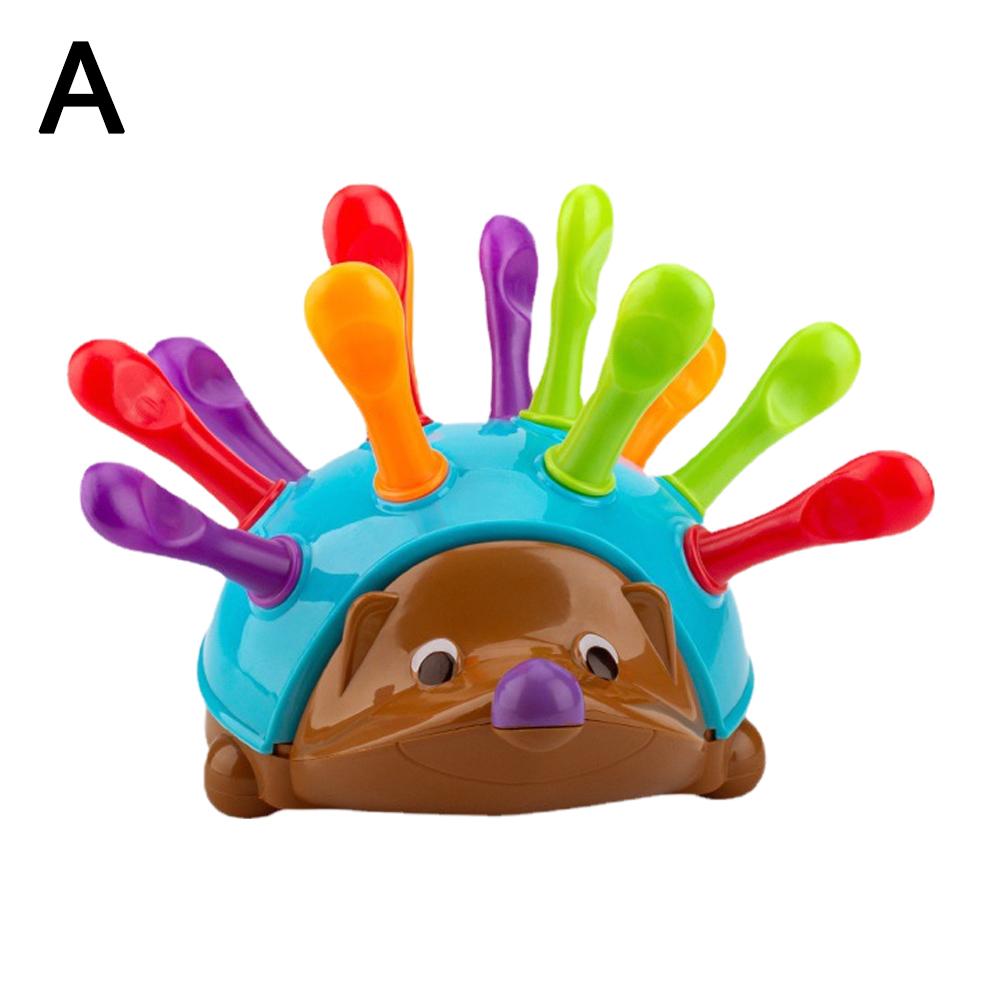 

Sensory Hedgehog Toys Toddler Montessori Fine Motor Toys Baby Preschooler Educational Sensory Travel Toys for Age 1 2 3 4 Year