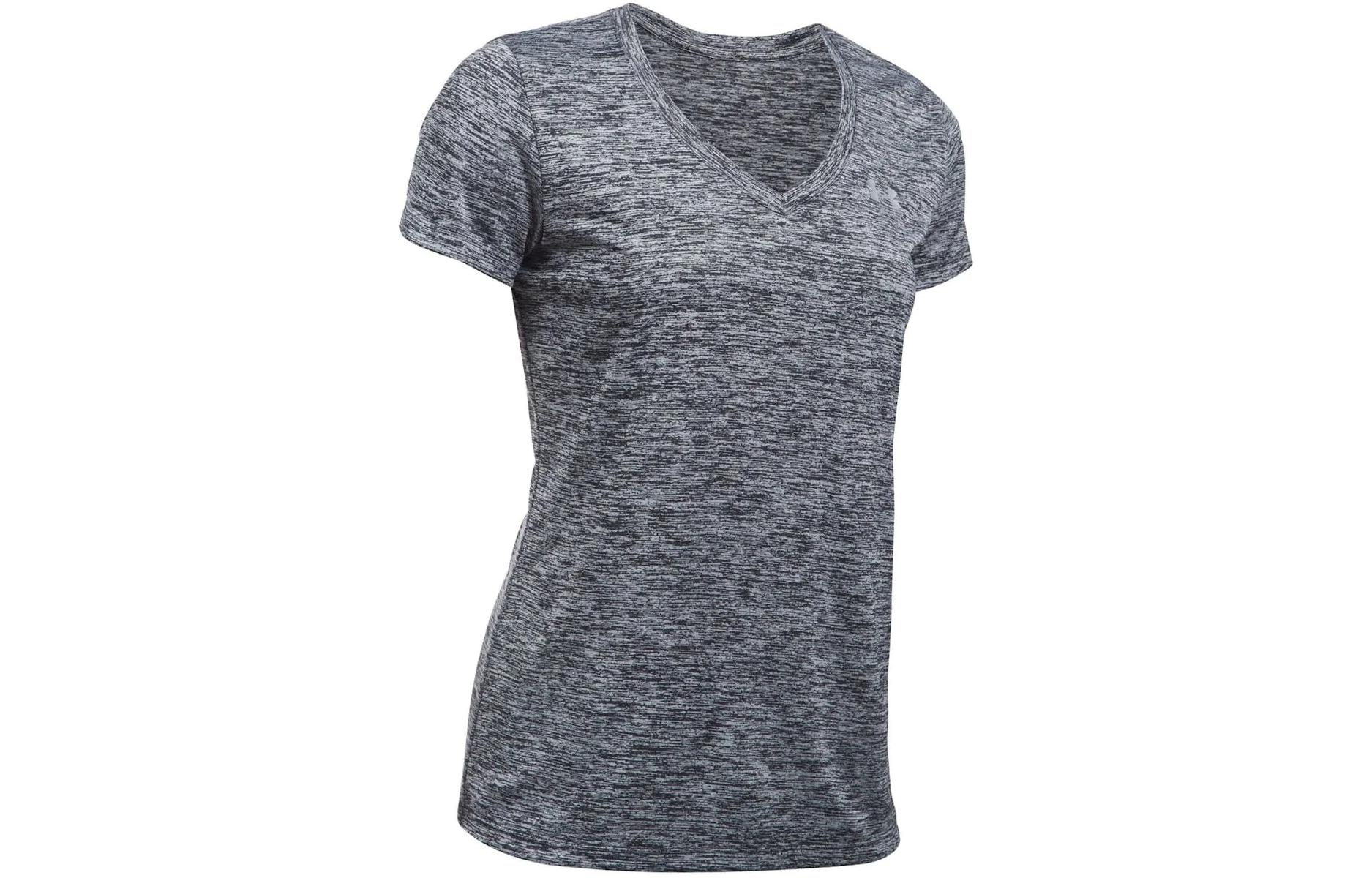 Under Armour T Shirt Women s Gray 1258568-001 S