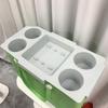 Colorful EVA Beach Storage Tray Divider Design Camping Storage Tray For Sunscreen Towels Snacks Waterproof Portable