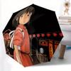 1pc Spirited Away Automatic Open/close Folding Umbrella, Compact Portable Travel Umbrella,Cool Umbrella, Durable Construction Yy250813072