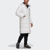 Adidas Long Hooded Down Jacket Sportswear Men Outerwear Bright-White GK0665