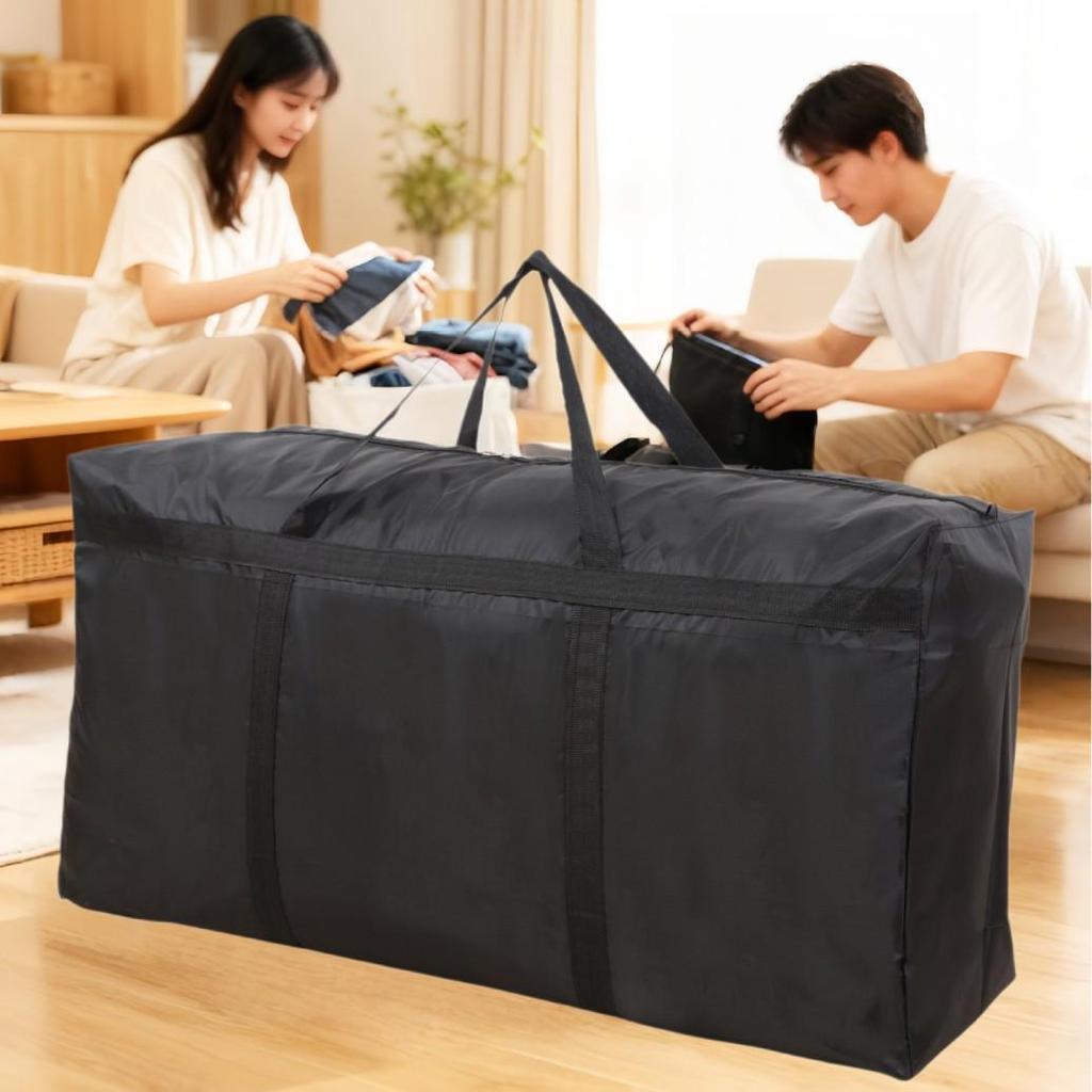 Oxford Cloth Large Moving and Storage Bag for Clothes and Quilts