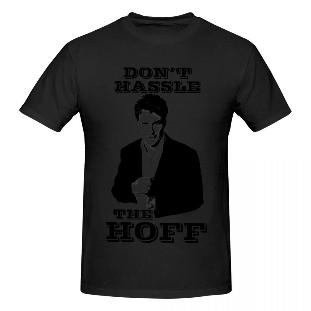 Non Disturbare L'Hoff Indossato Da David Hasselhoff Magliette Vintage Grafica Y2k Estate Cotone Unisexs Wounisex Tshirt Abbigliamento