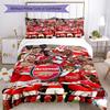 Arsenal Football Player Bedding Set Perfect for Living Room Lightweight Perfect Gift for Friends & Family