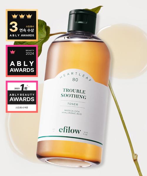 Epilou Houttuynia 80% Hyalu-Cica Soothing Toner 300ml NONE