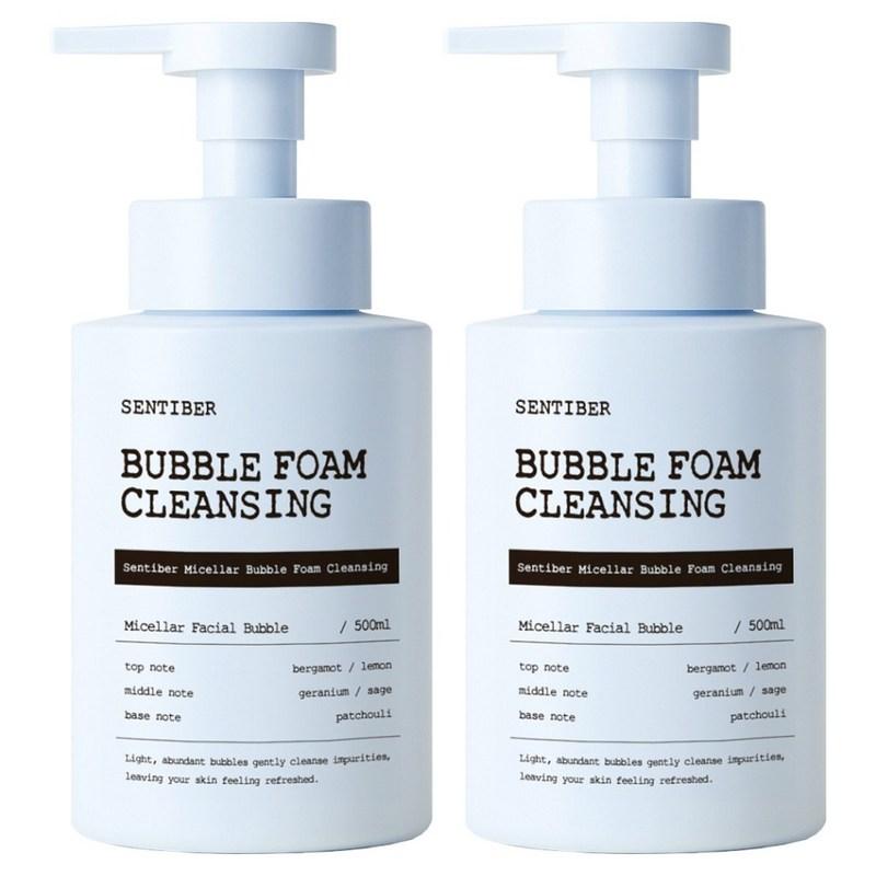 Centiver Micellar Bubble Foam Cleansing, 500ml, 2 pcs