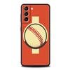 Soft TPU Phone Case For Samsung Galaxy S25 S24 S23 S22 S21 Ultra S20 FE 5G S10 S10E Plus Baseball Black Cover