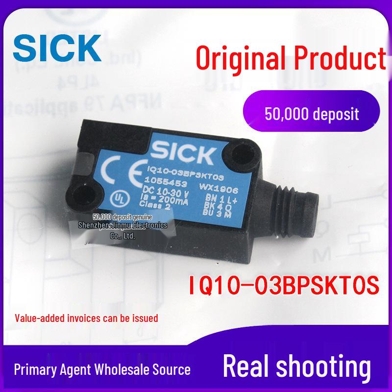 IQ10-03BPSKT0S PNP NO Metal Sensing Switch - Proximity Sensor 1055453 IQ10-03BPSKT0S