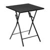 Black Folding Table