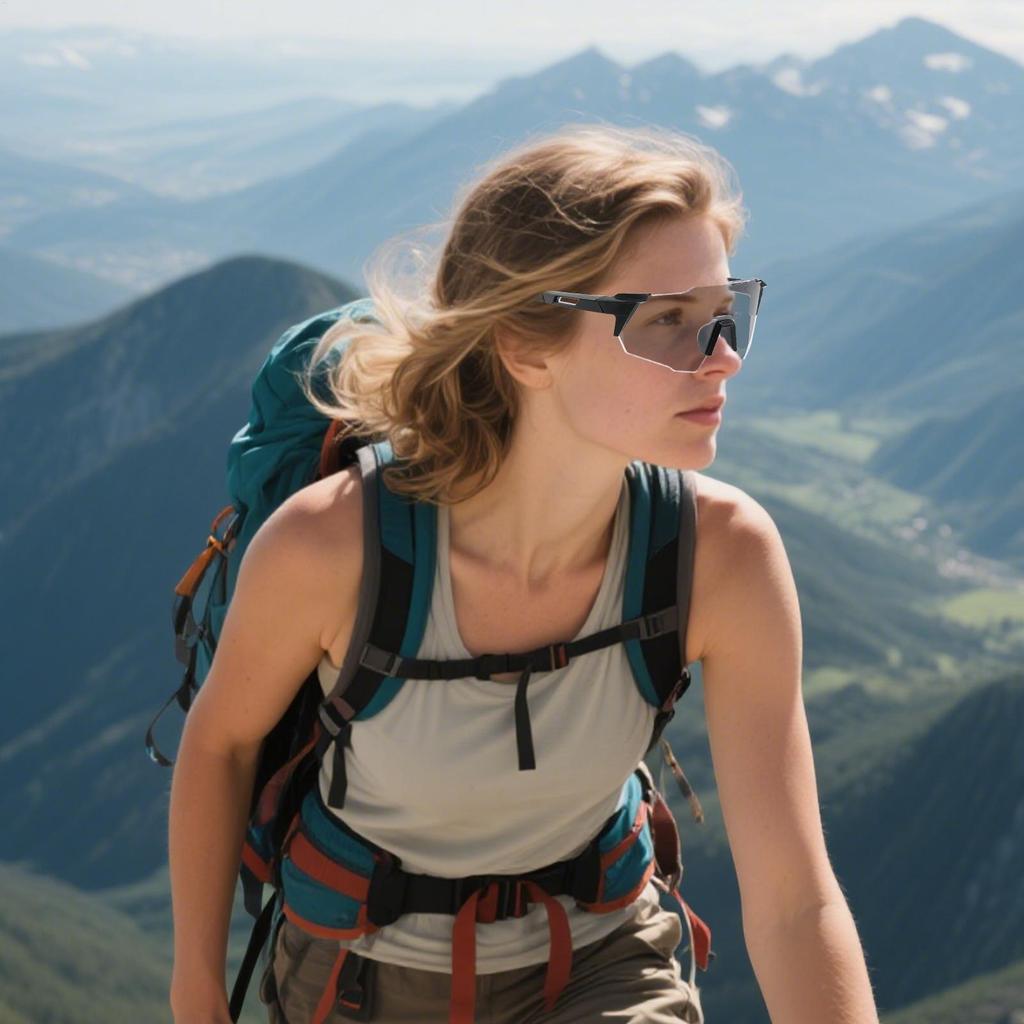 Photochromic Glasses Polarized Cycling Sunglasses for Adult UV400 Protection Sports Eyewear Safety Windproof Driving Eyeglasses