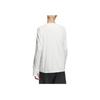 Adidas FW24 Future Style Pre Series Solid Color Sports Casual Long Sleeve T-Shirt Men Tops White JN3475
