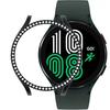 Custodia per orologio con strass, galvanica antiurto, per orologio, paraurti, protezione per lo schermo, per Samsung Galaxy Watch 4