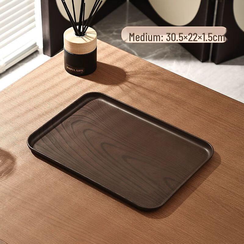 Nordic Style Faux Wood Grain Serving Tray