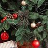 Bow Christmas Tree Decoration Wreath Bow Xmas Decor Craft Supplies For Front Door